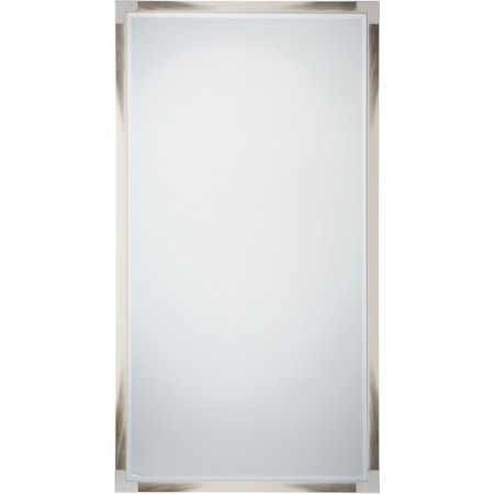 Cutting Edge Floor Mirror (Longhorn White)