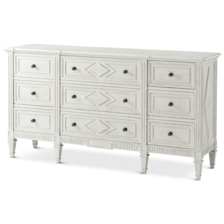 The Laurent 9-Drawer Dresser