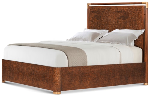 Contemporary Queen Panel Bed