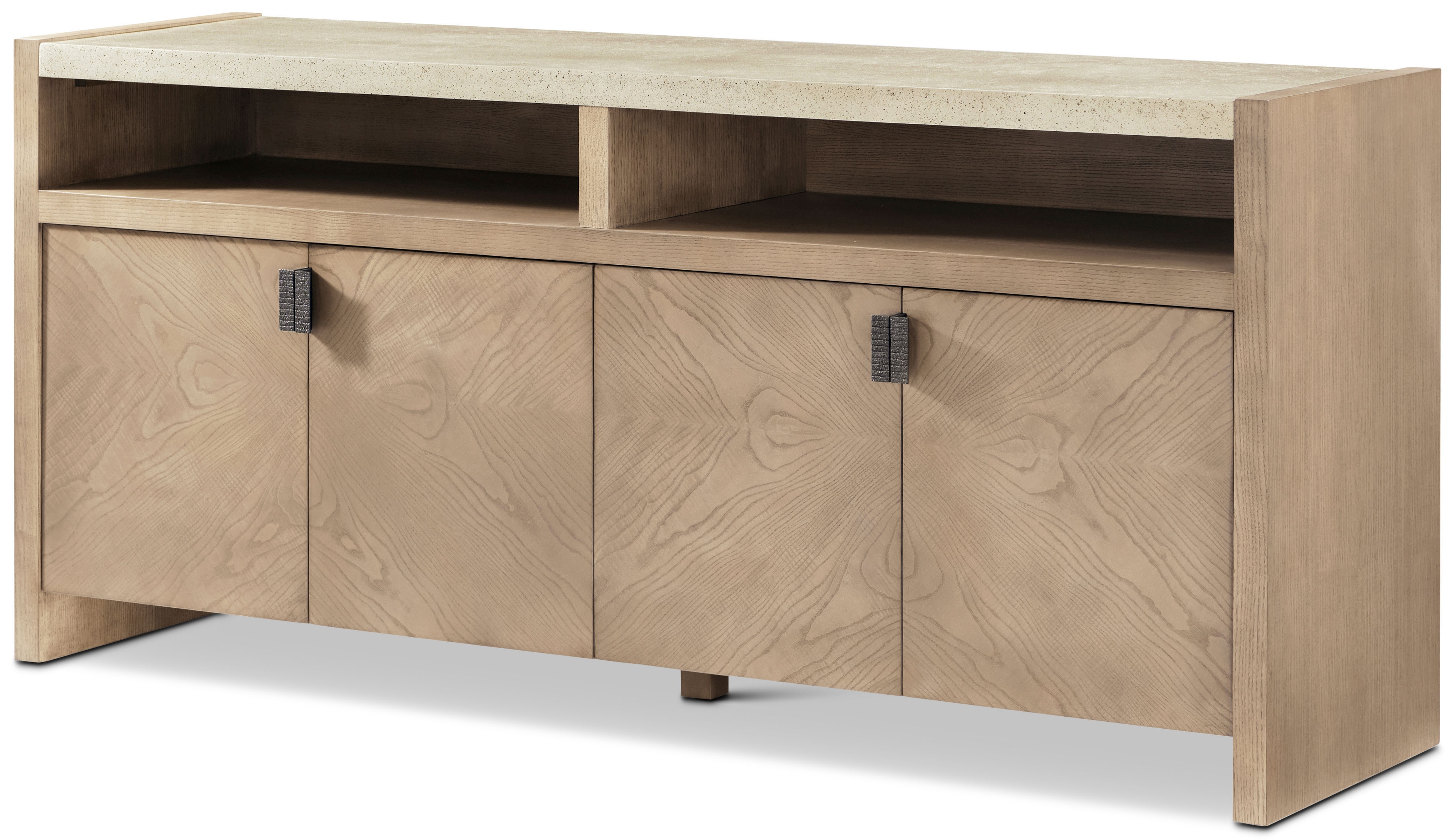 4-Door Media Cabinet