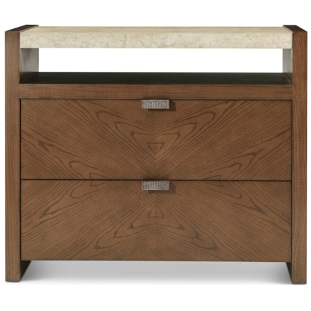 Catalina Two Drawer Nightstand