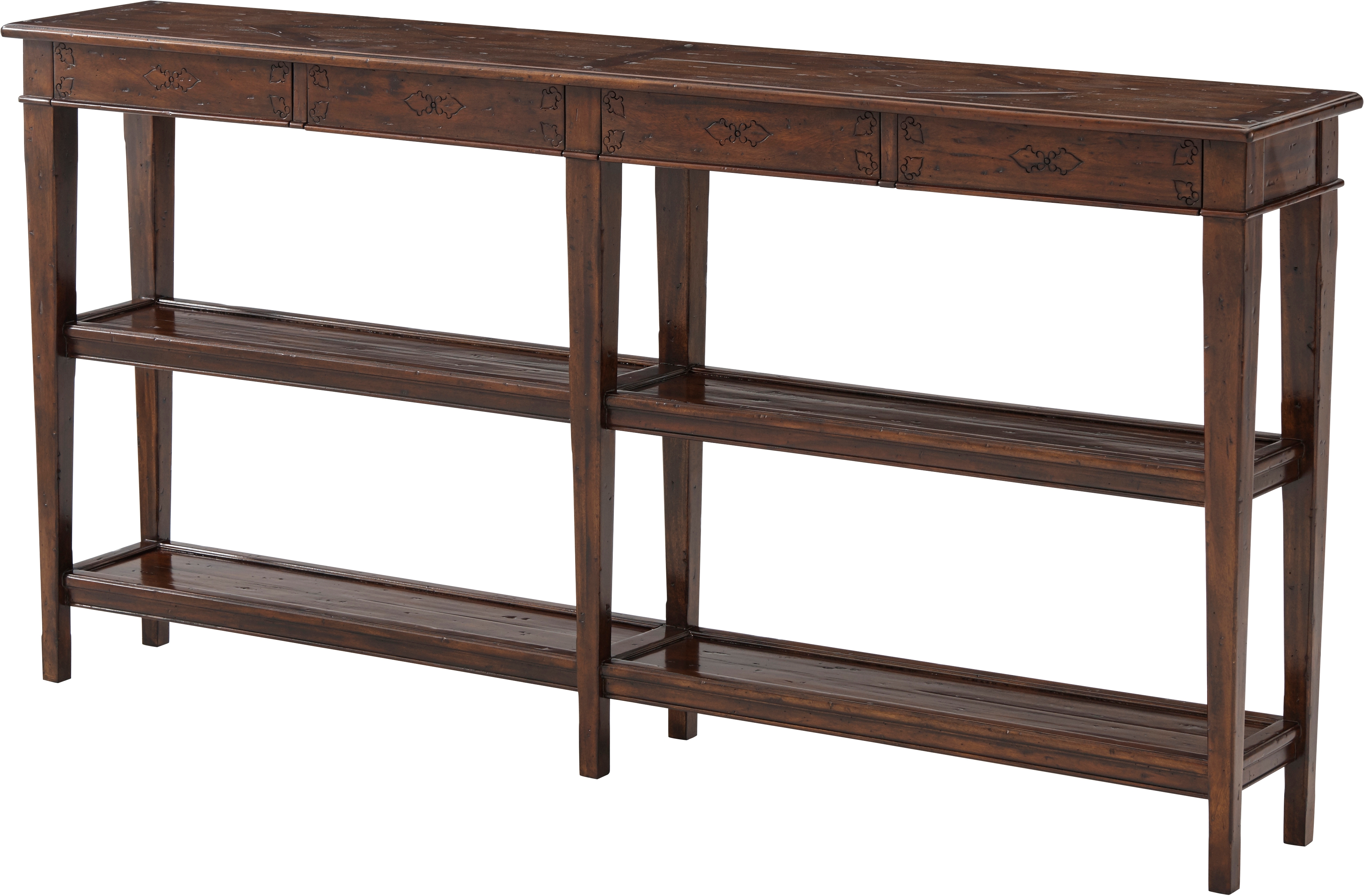 4-Drawer Sofa Table