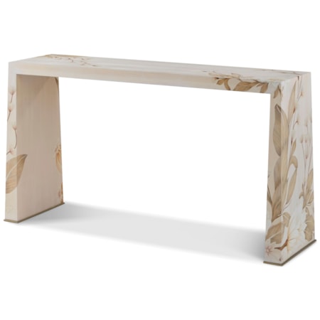 Bouquet Console Table