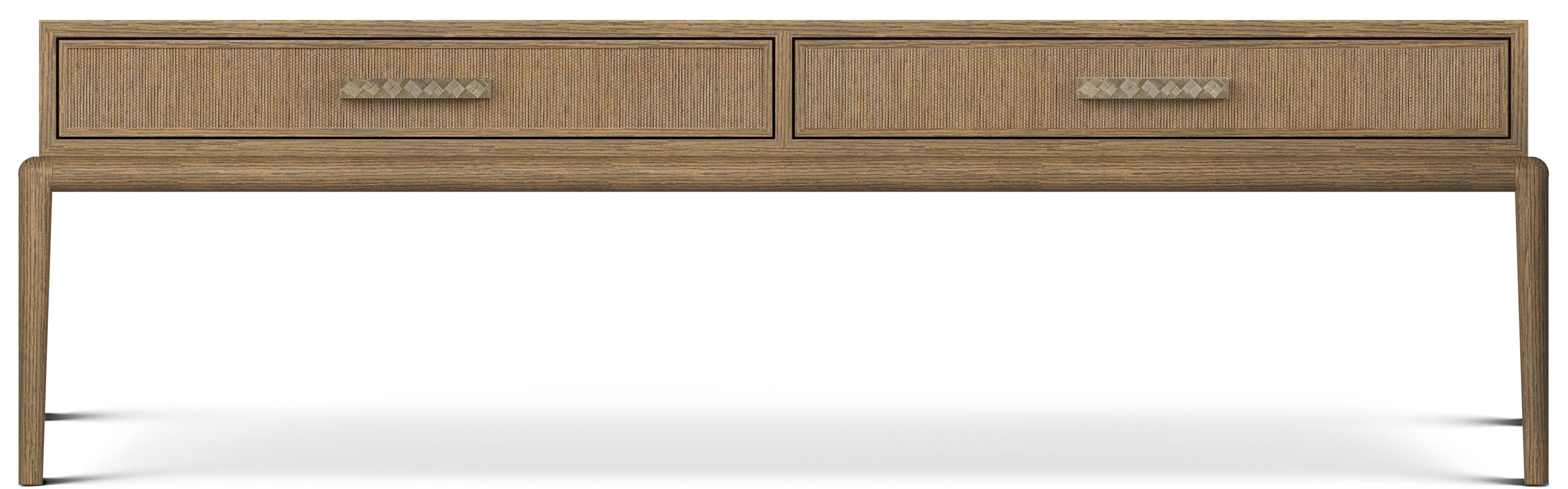 Theodore Alexander Coastal Singer Cocktail Table w/Wallpaper Accent
