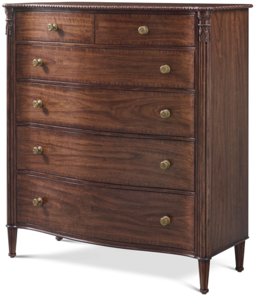 Bircham Traditional Ornate 6-Drawer Chest