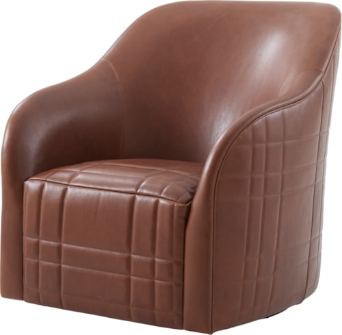 Tartan Tawny Swivel Chair