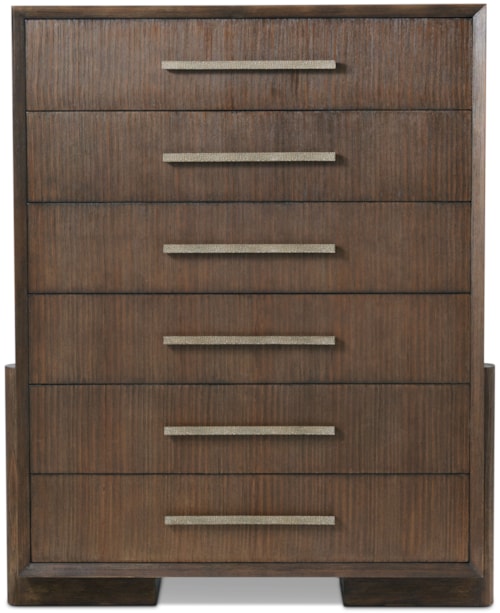 Urbane Contemporary Tall 6-Drawer Dresser