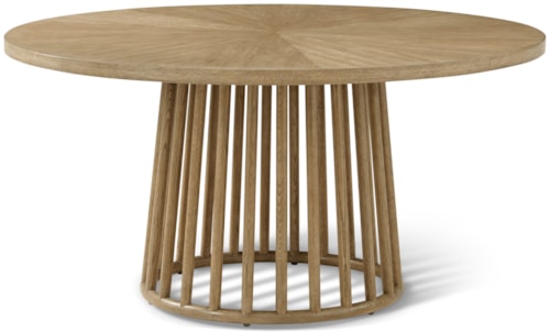 Transitional Round Dining Table