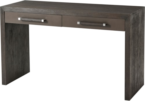 Contemporary 2-Drawer Writing Table