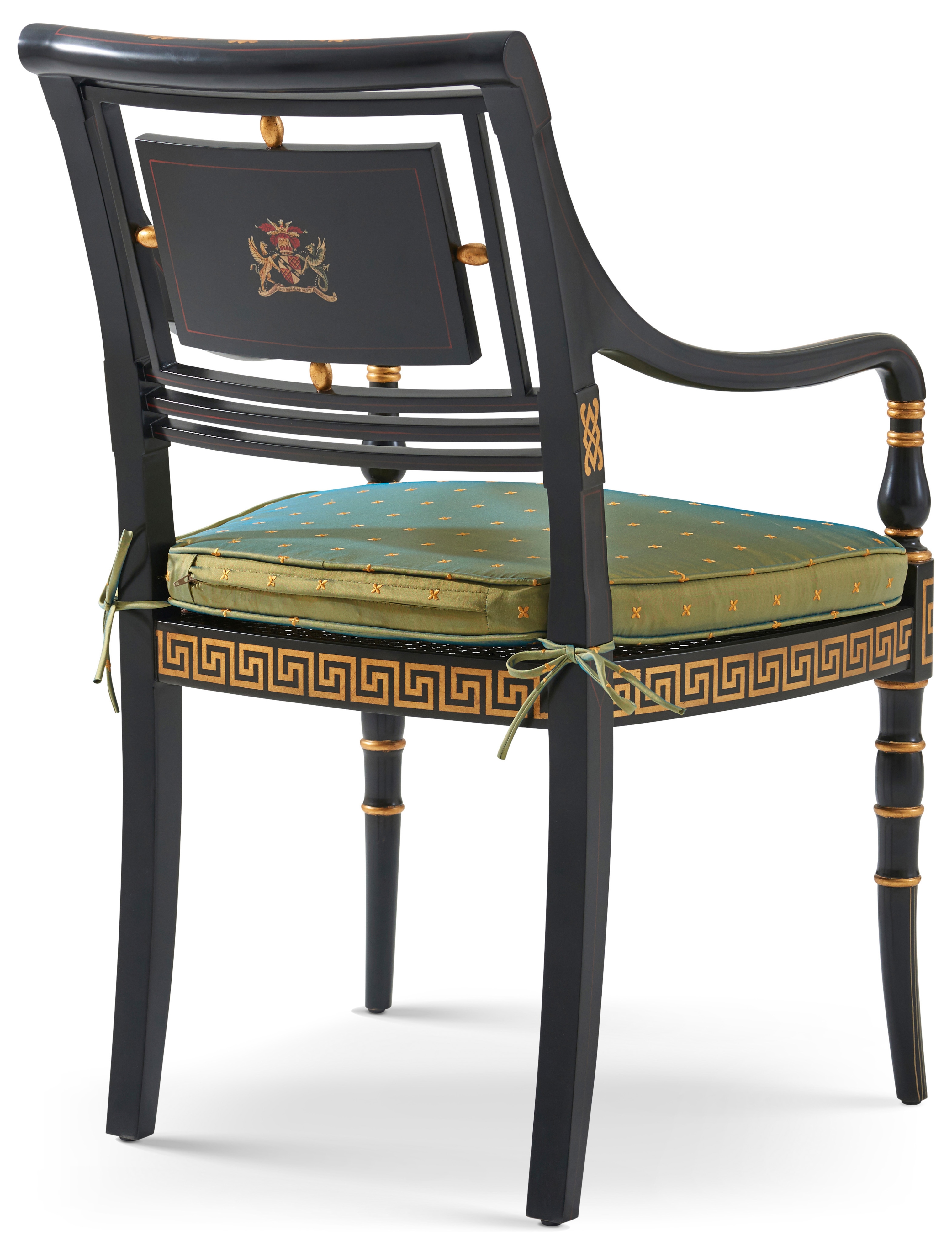 Theodore Alexander Althorp Living History Lavinia's Scroll-Back Dining Armchair
