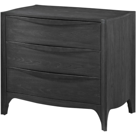 Rome 3-Drawer Nightstand