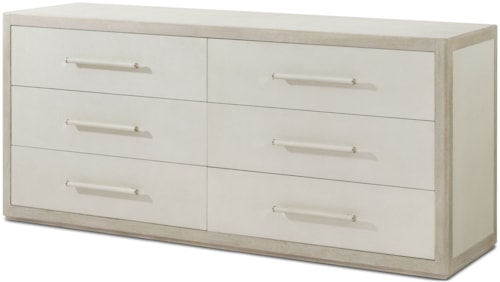 Maxwell Contemporary 6-Drawer Dresser
