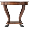 Theodore Alexander Tables Marquetry Inlaid Round End Table