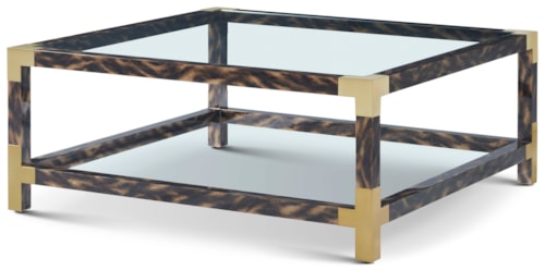 Arakan Contemporary Square Cocktail Table