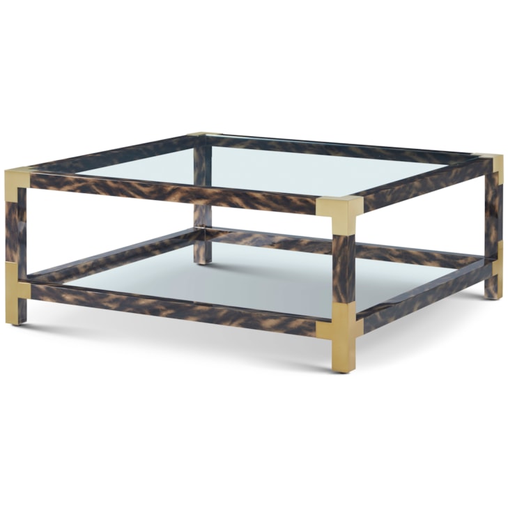 Theodore Alexander Arakan Arakan Square Cocktail Table