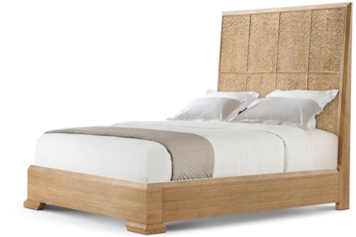 Contemporary Queen Panel Bed