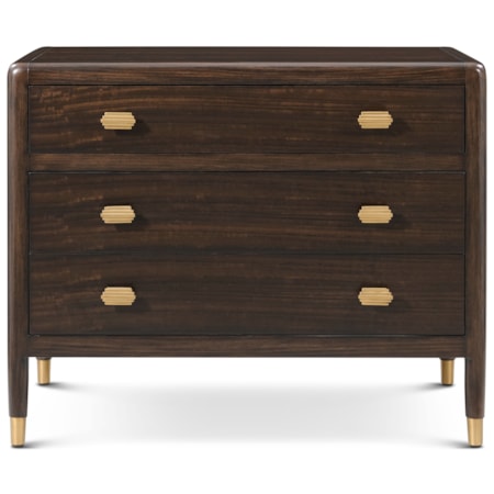 Arlington Street Three-Drawer Nightstand
