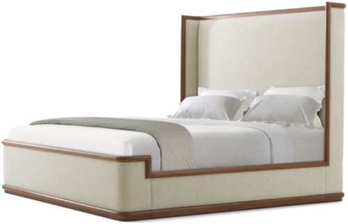 Contemporary Upholstered King Bed