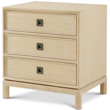 3-Drawer Nightstand