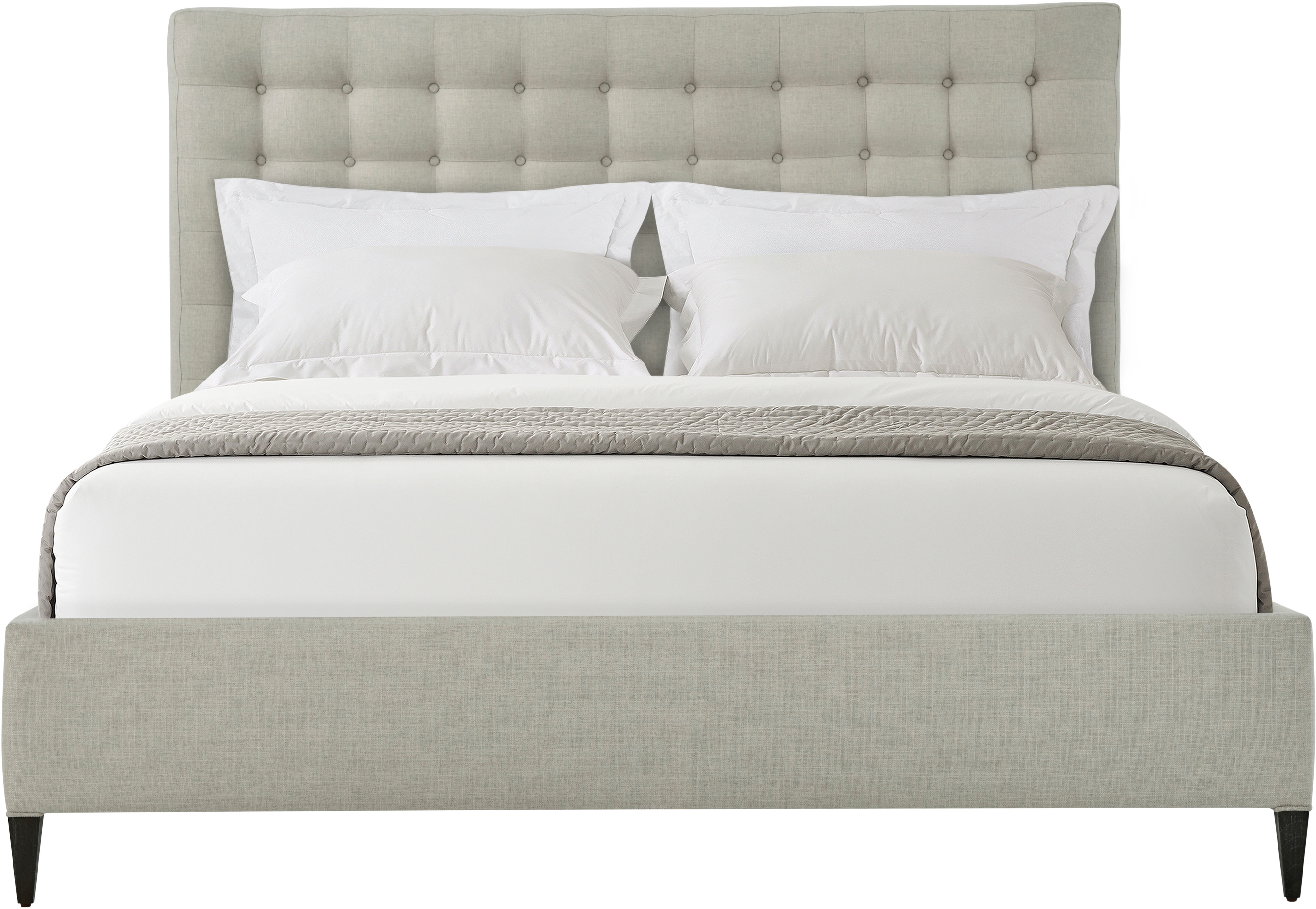 Theodore Alexander TA Studio Cal King Tufted Panel Bed