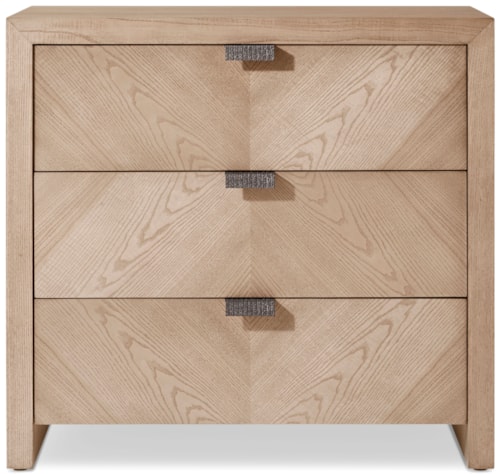 Traditional 3-Drawer Nightstand