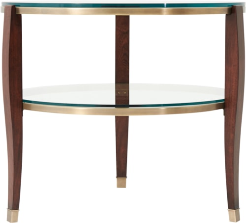 Seeing Double Contemporary Side Table