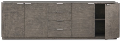Contemporary 4-Door Sideboard