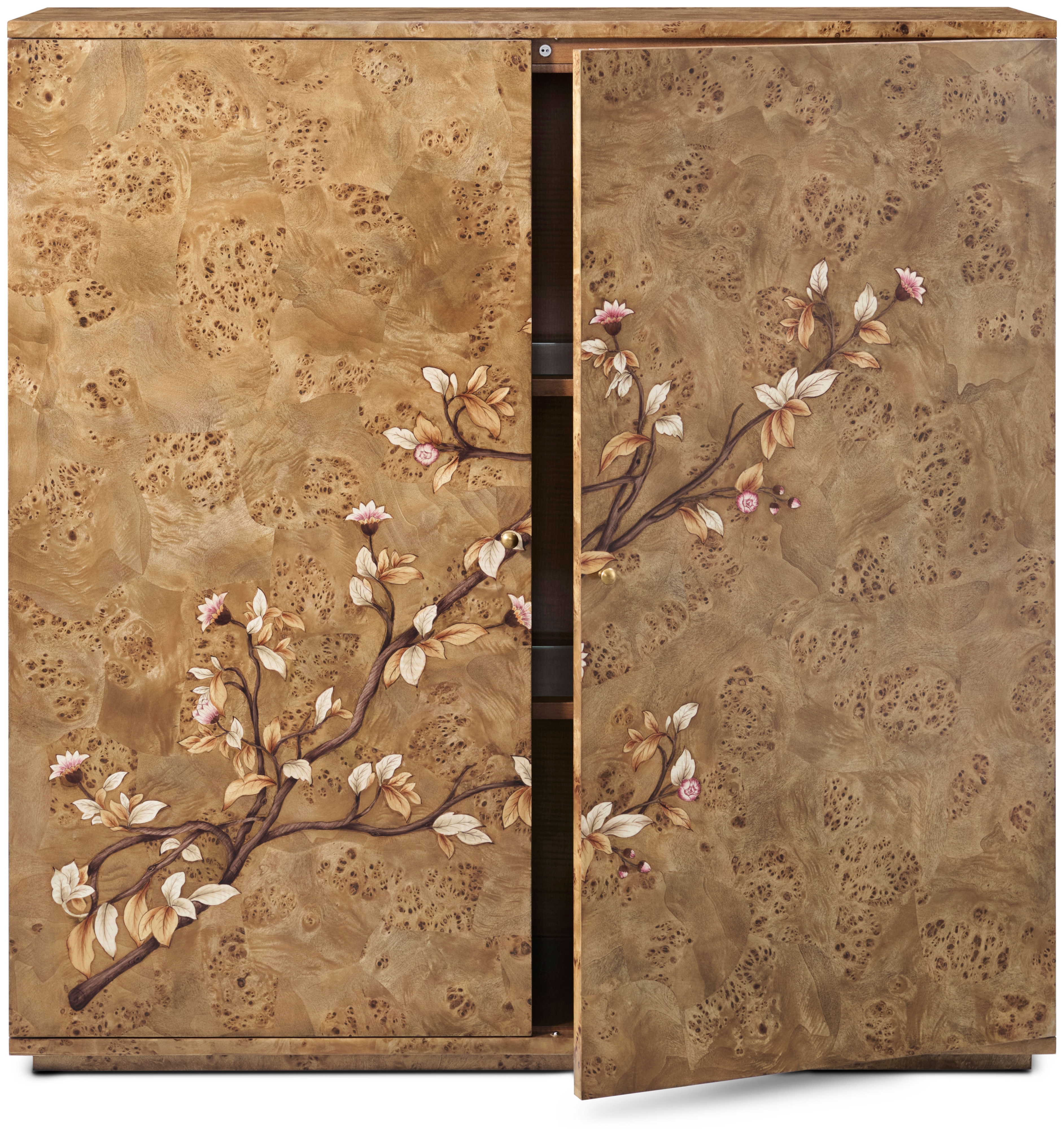 Theodore Alexander Perch Flora Bar Cabinet