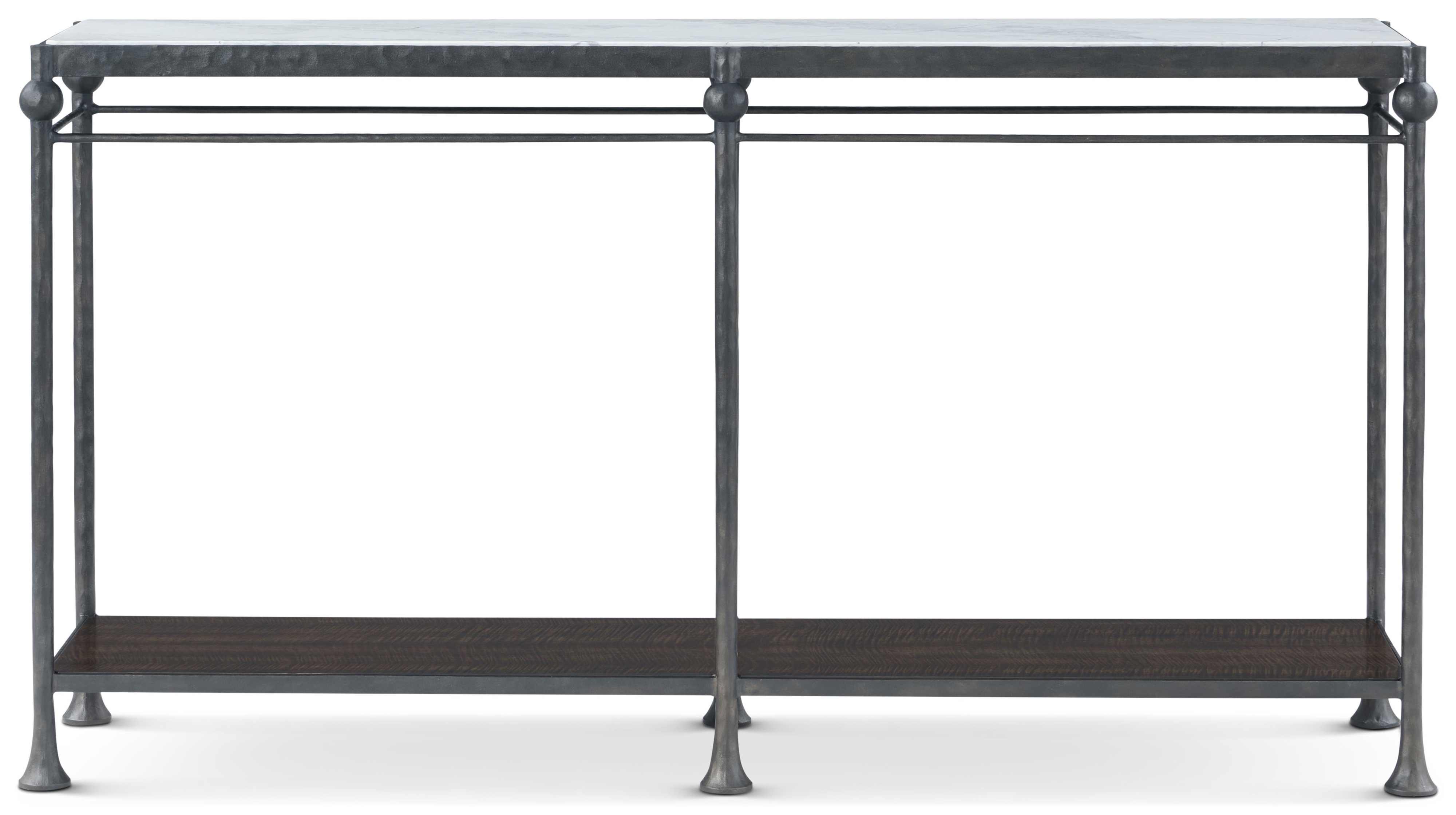 Theodore Alexander Spencer London 1-Shelf Metal Console Table