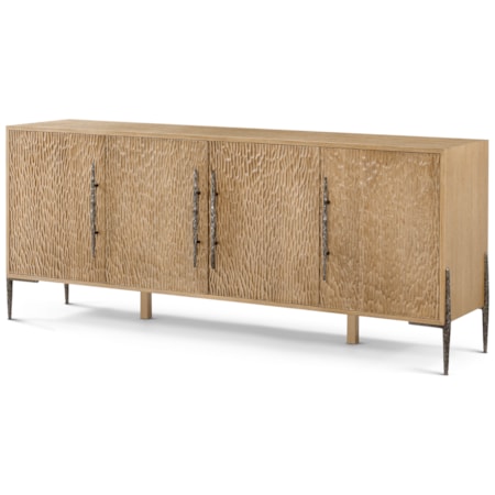 4-Door Media Cabinet