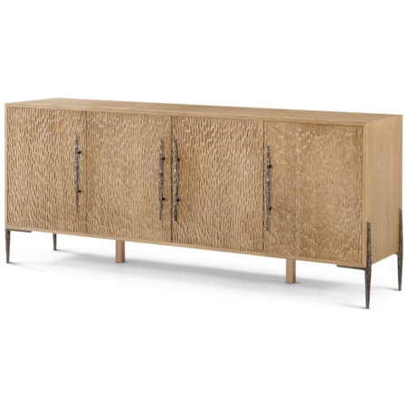 4-Door Media Cabinet