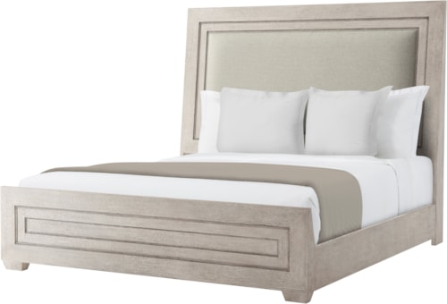 Contemporary Upholstered King Bed