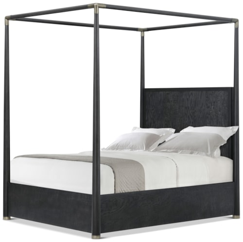 Contemporary Queen Poster Bed