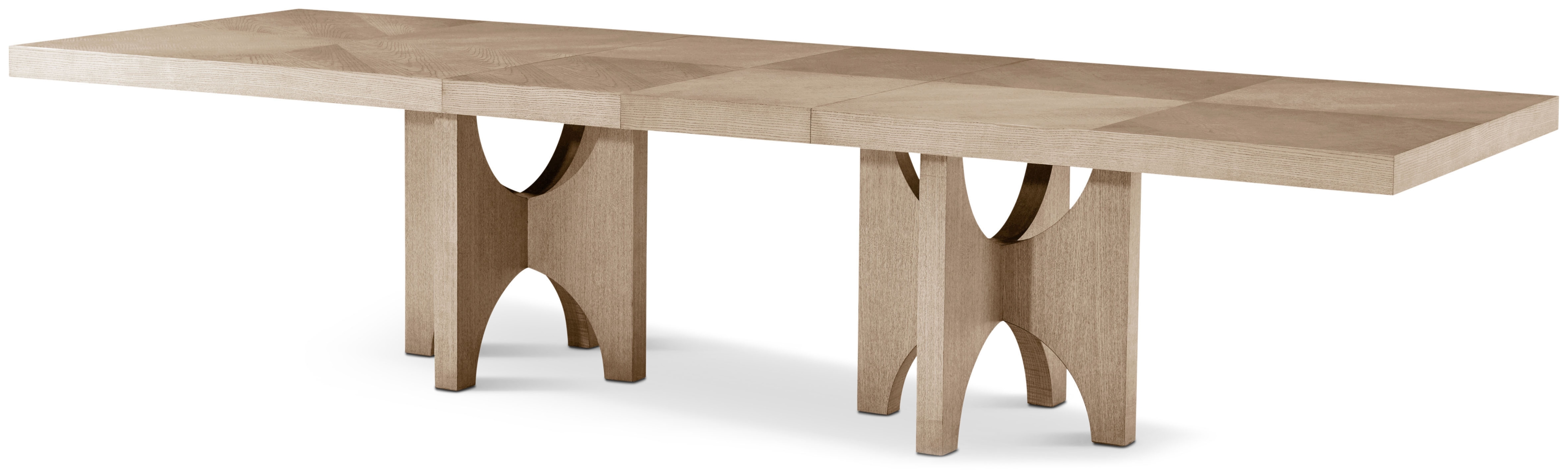 Rectangular Double Pedestal Table
