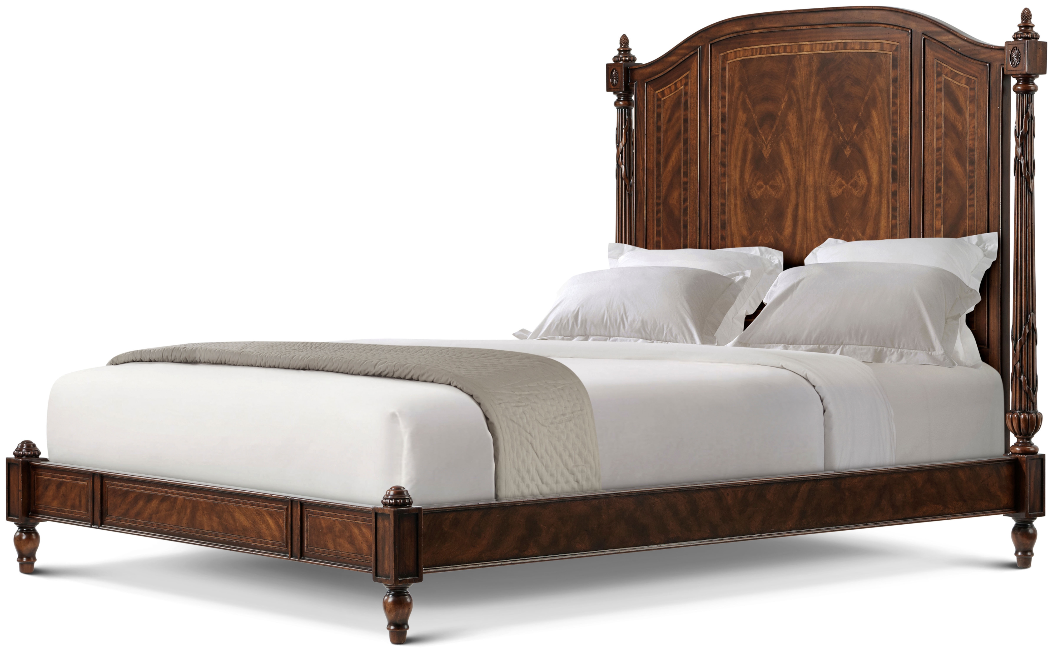 Queen Arched Poster Bed