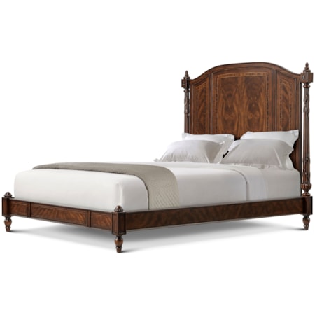 Queen Arched Poster Bed