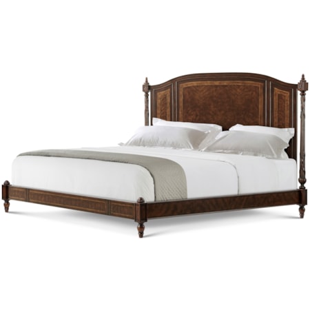 King Arched Poster Bed