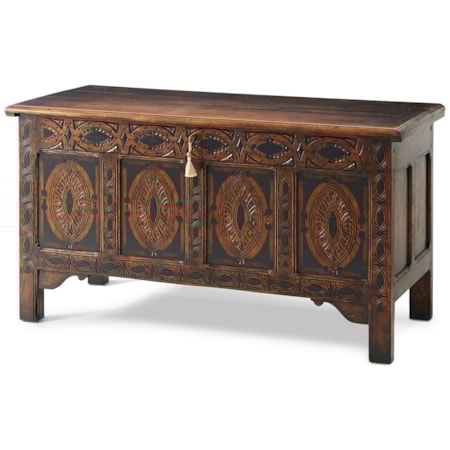 The Washington Accent Blanket Trunk Chest
