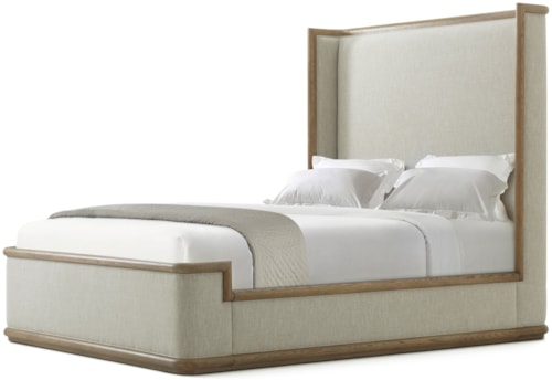 Contemporary Queen Upholstered Bed