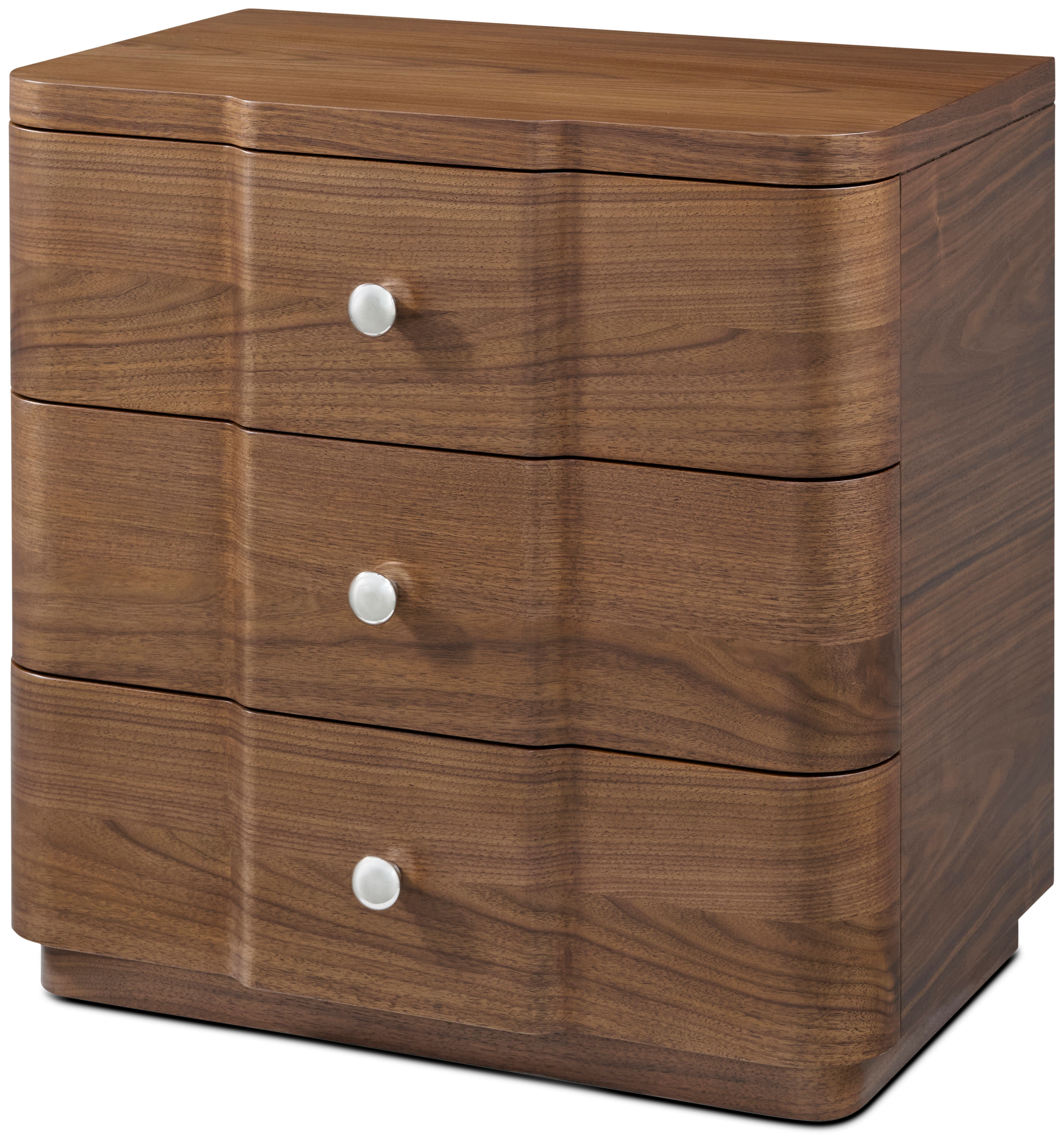 Coronet Walnut Small Nightstand