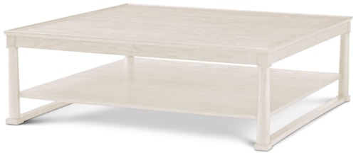 Surrey Transitional Square Cocktail Table