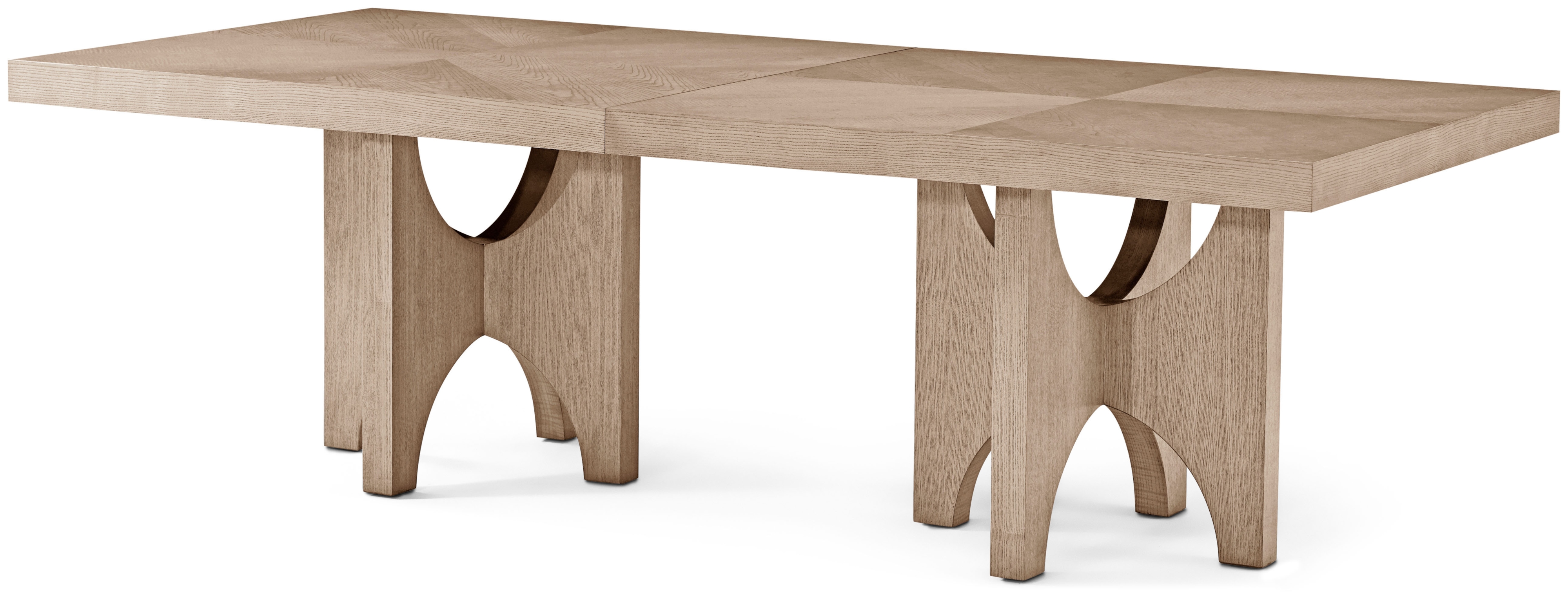 Rectangular Double Pedestal Table