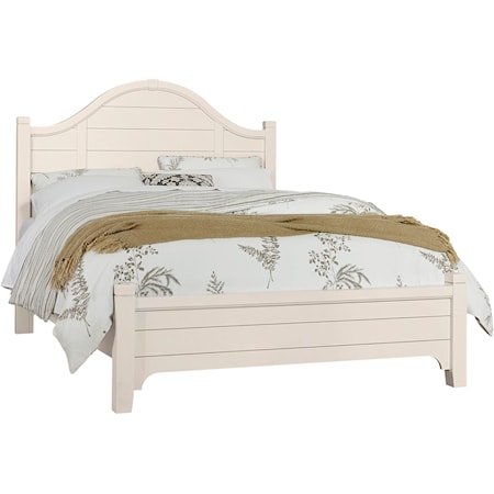 Rustic King Arched Bed