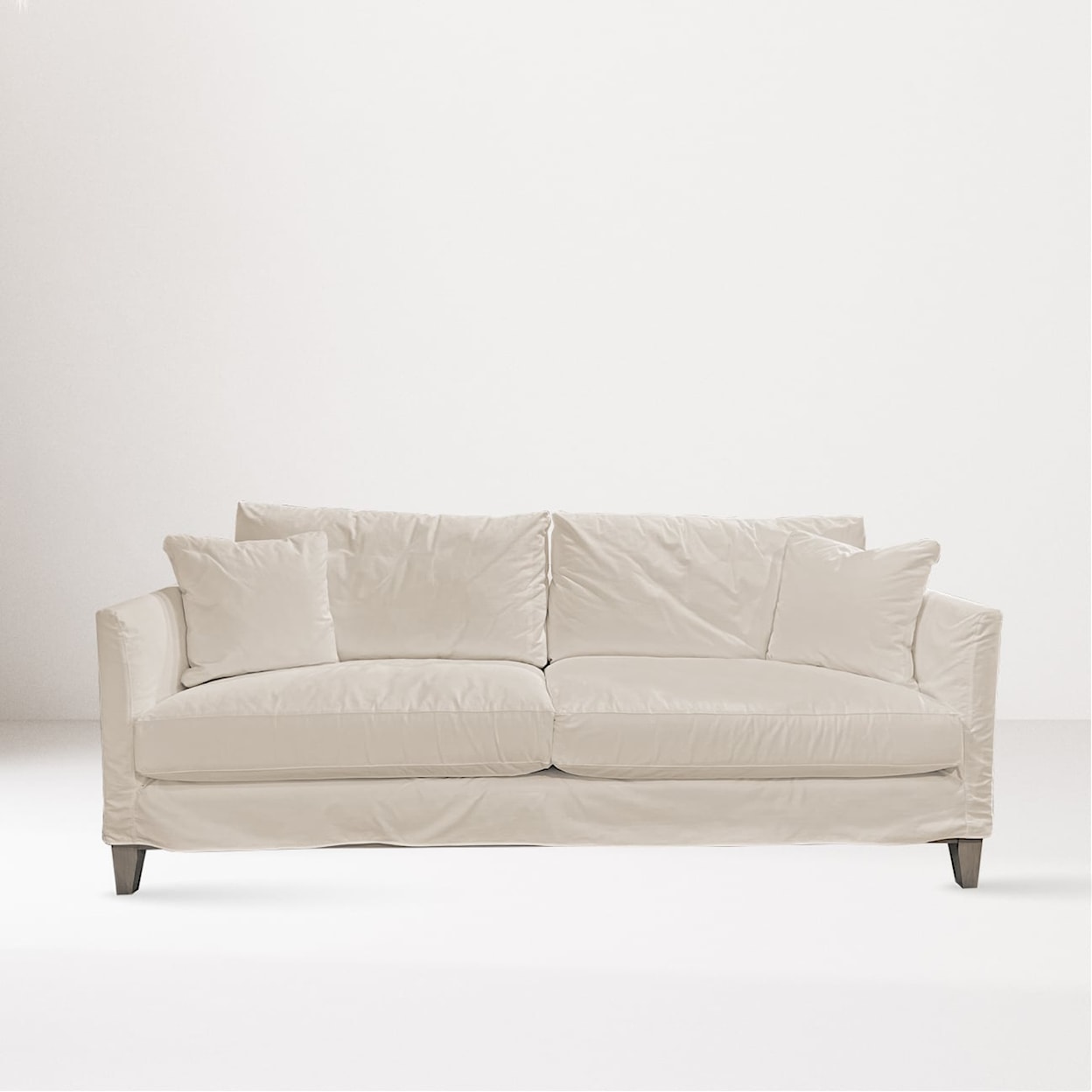 McCreary Modern Marina Muslin Sofa and Slipcover