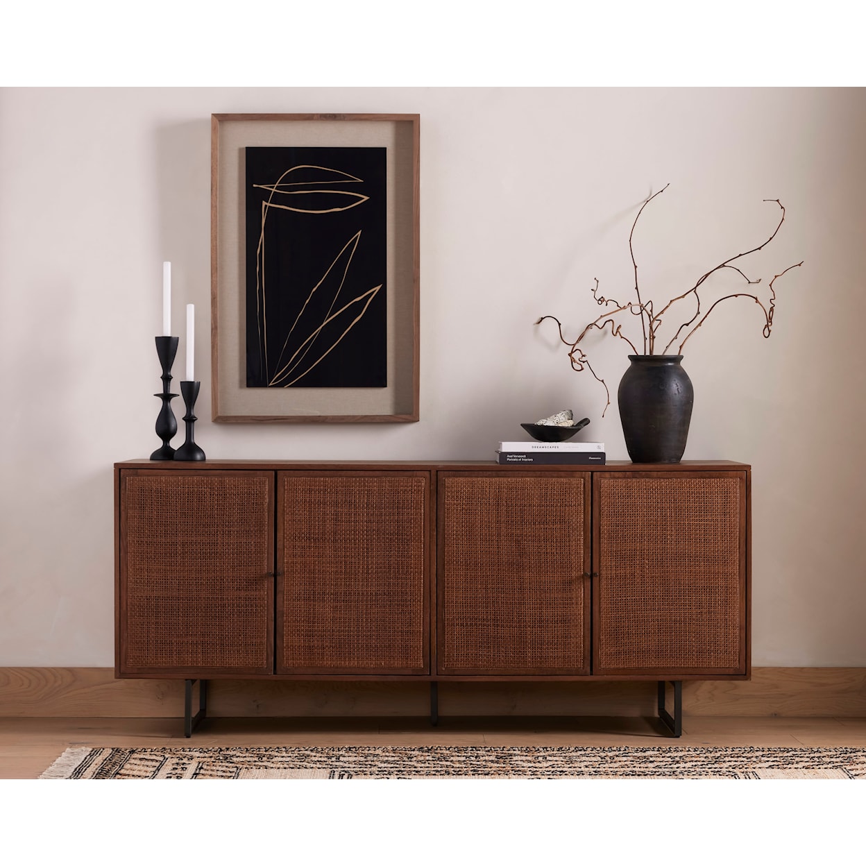 Four Hands Carmel Sideboard