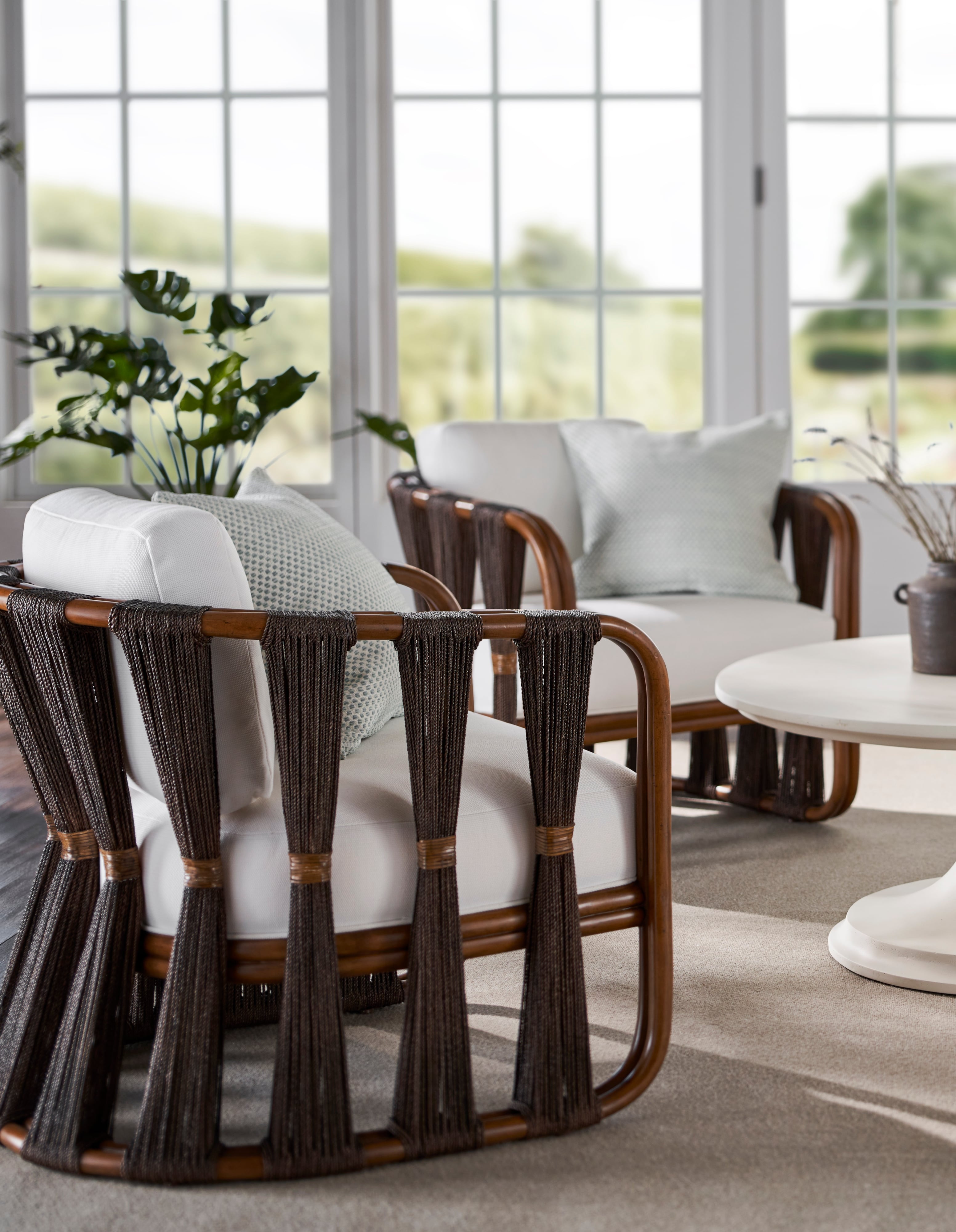 Palecek Strings Attached 791879+83414H Lounge Chair C. S. Wo & Sons