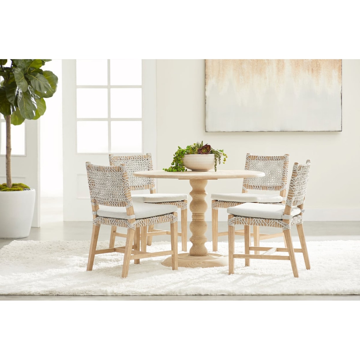 Essentials for Living Chelsea 42" Round Dining Table 