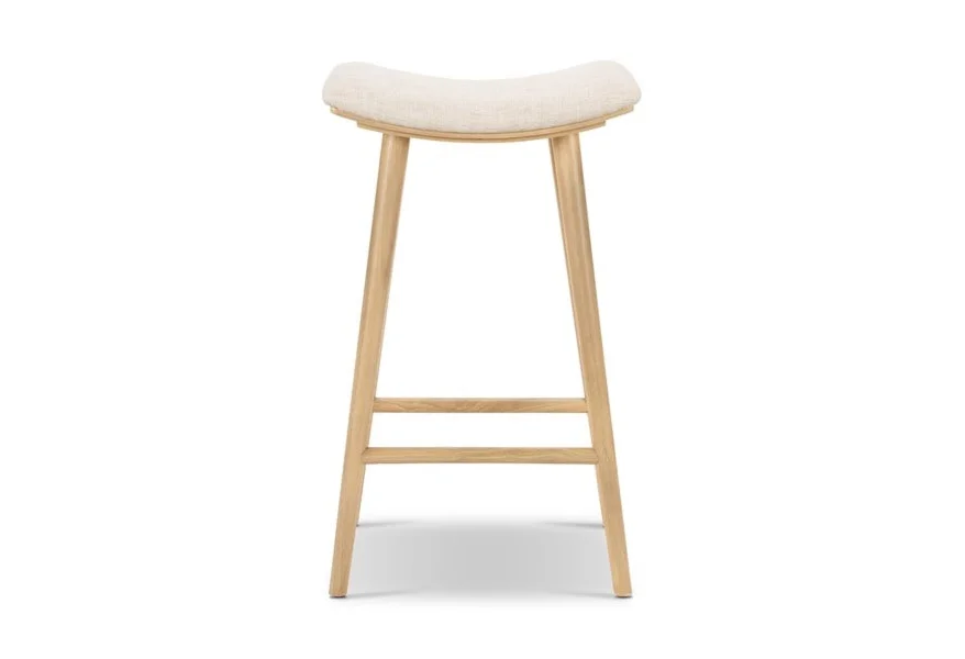 Union Saddle Counter Stool by Four Hands at C. S. Wo & Sons Hawaii