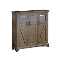 Rustic Stone Creek China Cabinet