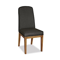 Transitional Upholstered Dining Side Chair